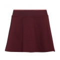 adidas Tennis Skirt Club #22 with integrated inner shorts dark red girls